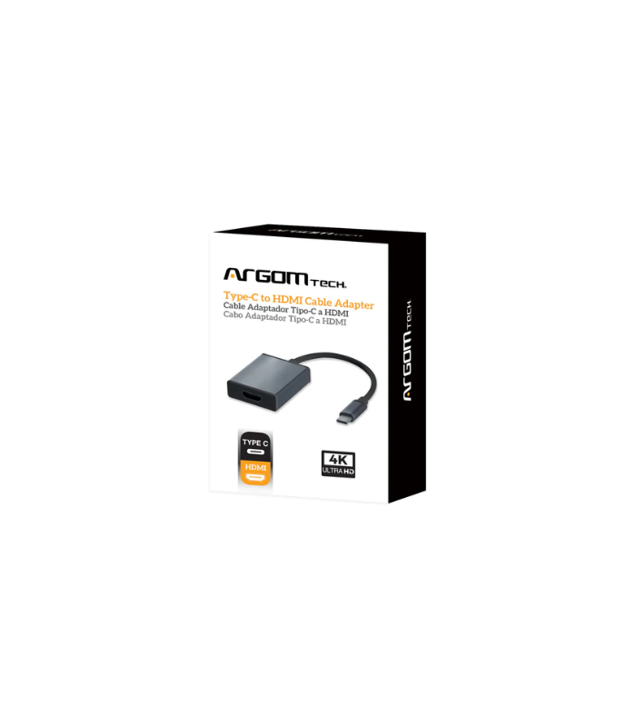 ARGOM TECH ARG-CB-0060 - ADAPTADOR DE CABLE TIPO C MACHO A HDMI HEMBRA - Imagen 2