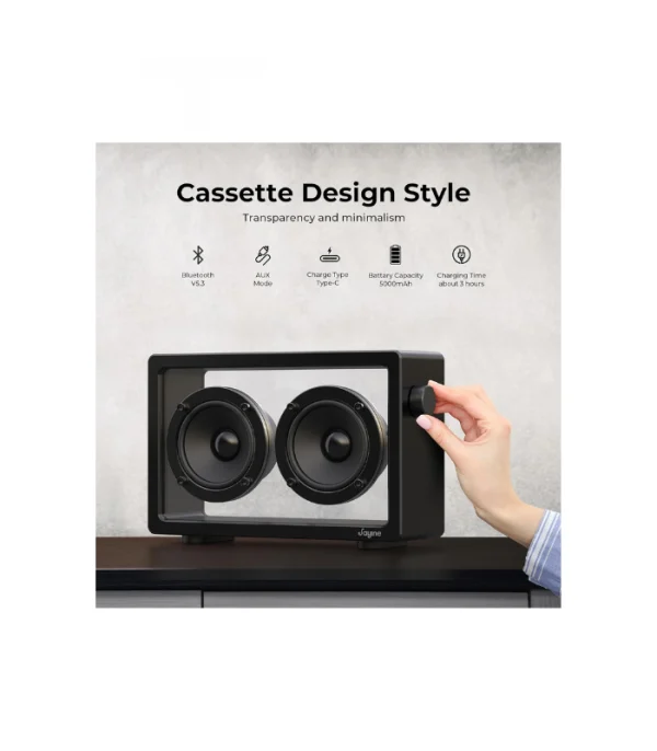 Cassette Portable Bluetooth Speaker - Imagen 2